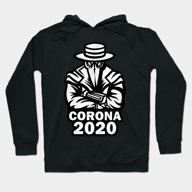 Coronavirus 2020 Hoodie by valentinahramov